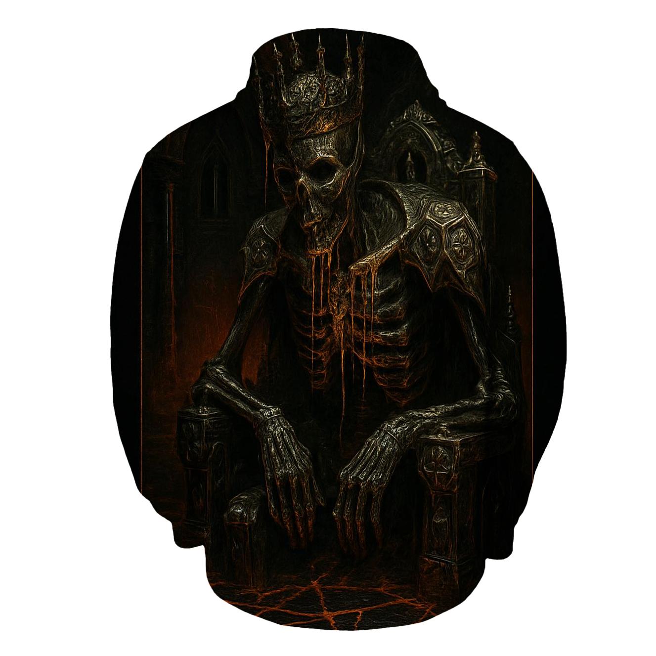 Throne Of The Molten Reliquary King custom hoodies