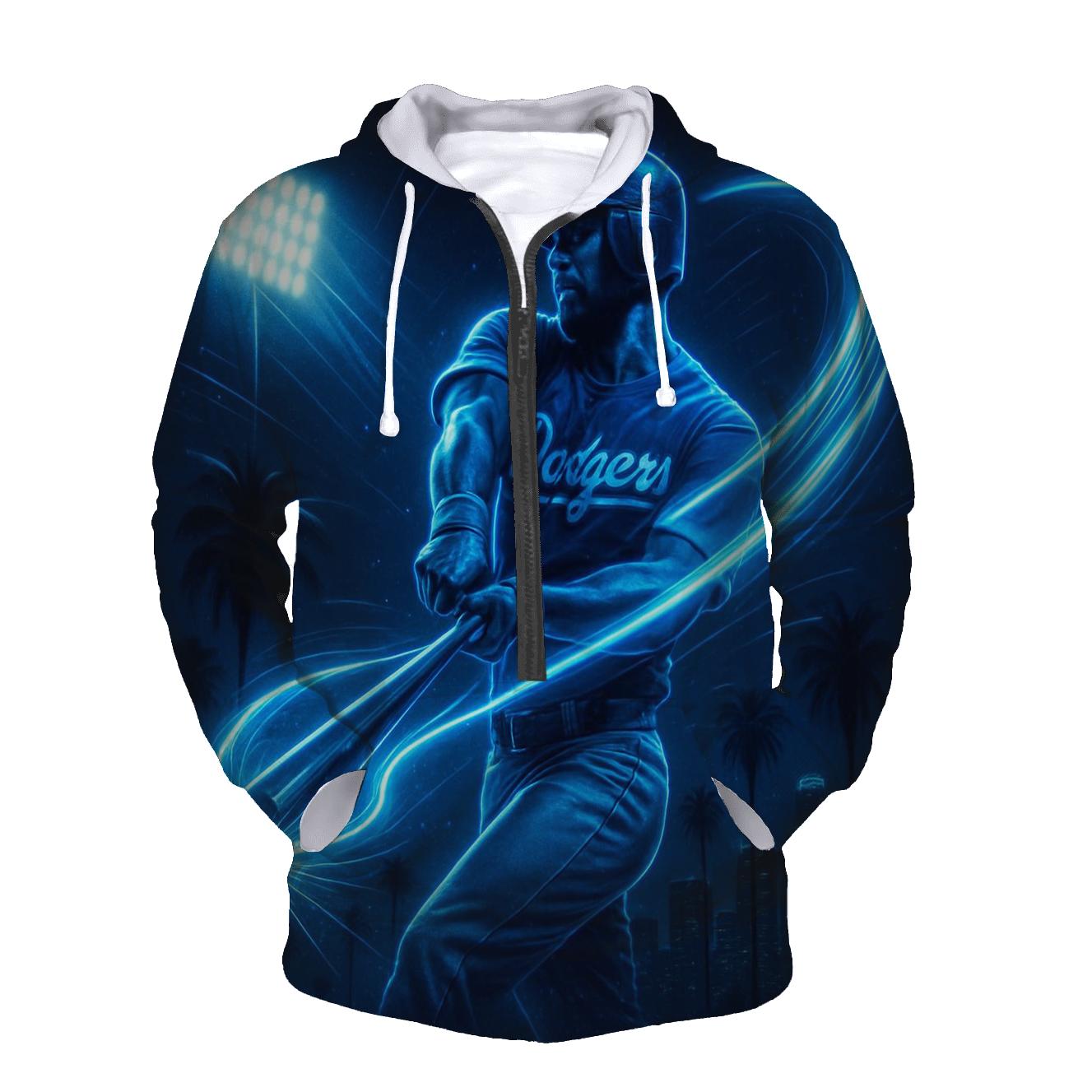 Electric Swing Over The Palm Lined Diamond graphic hoodies