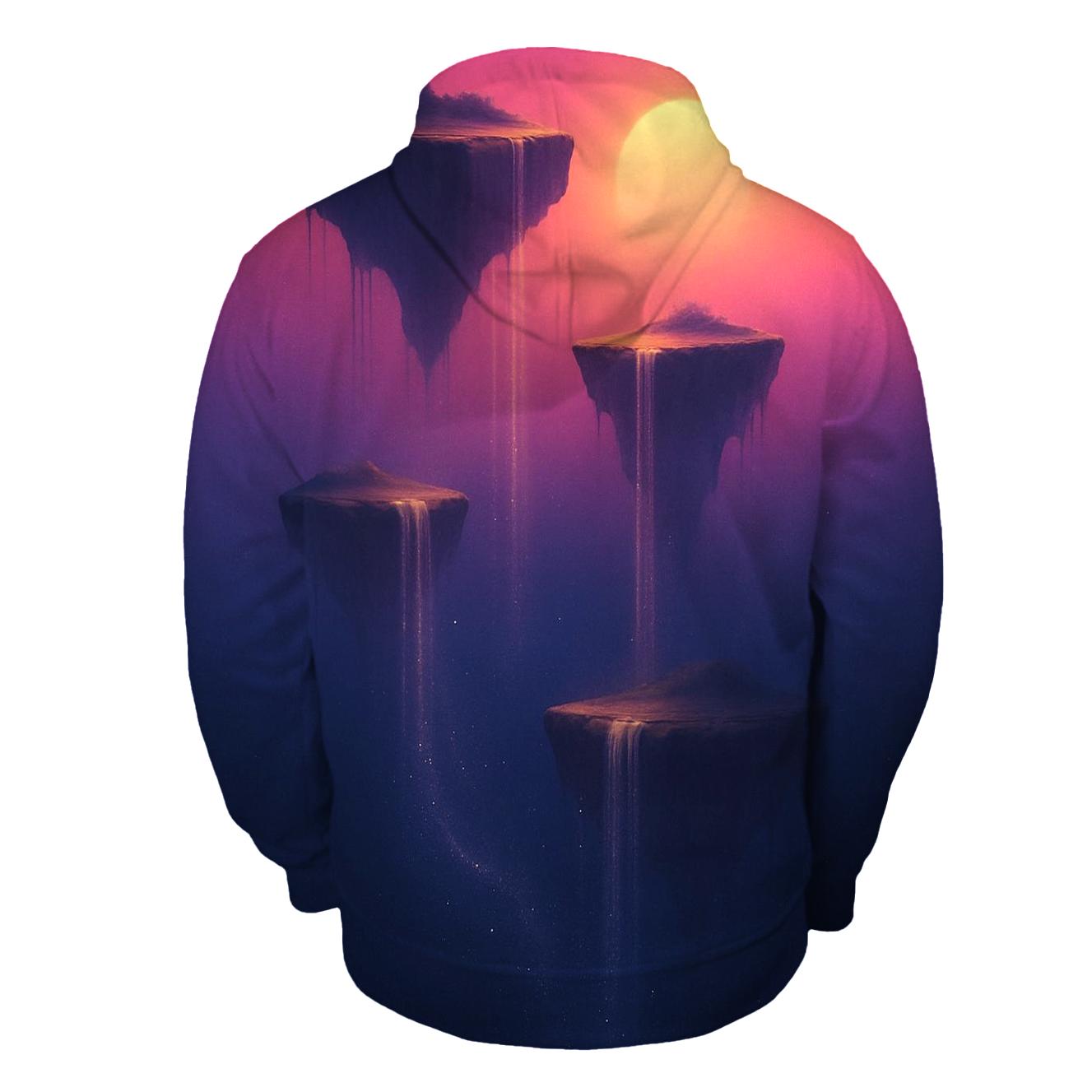 Floating Isles Sundown Cascade embroidered hoodies