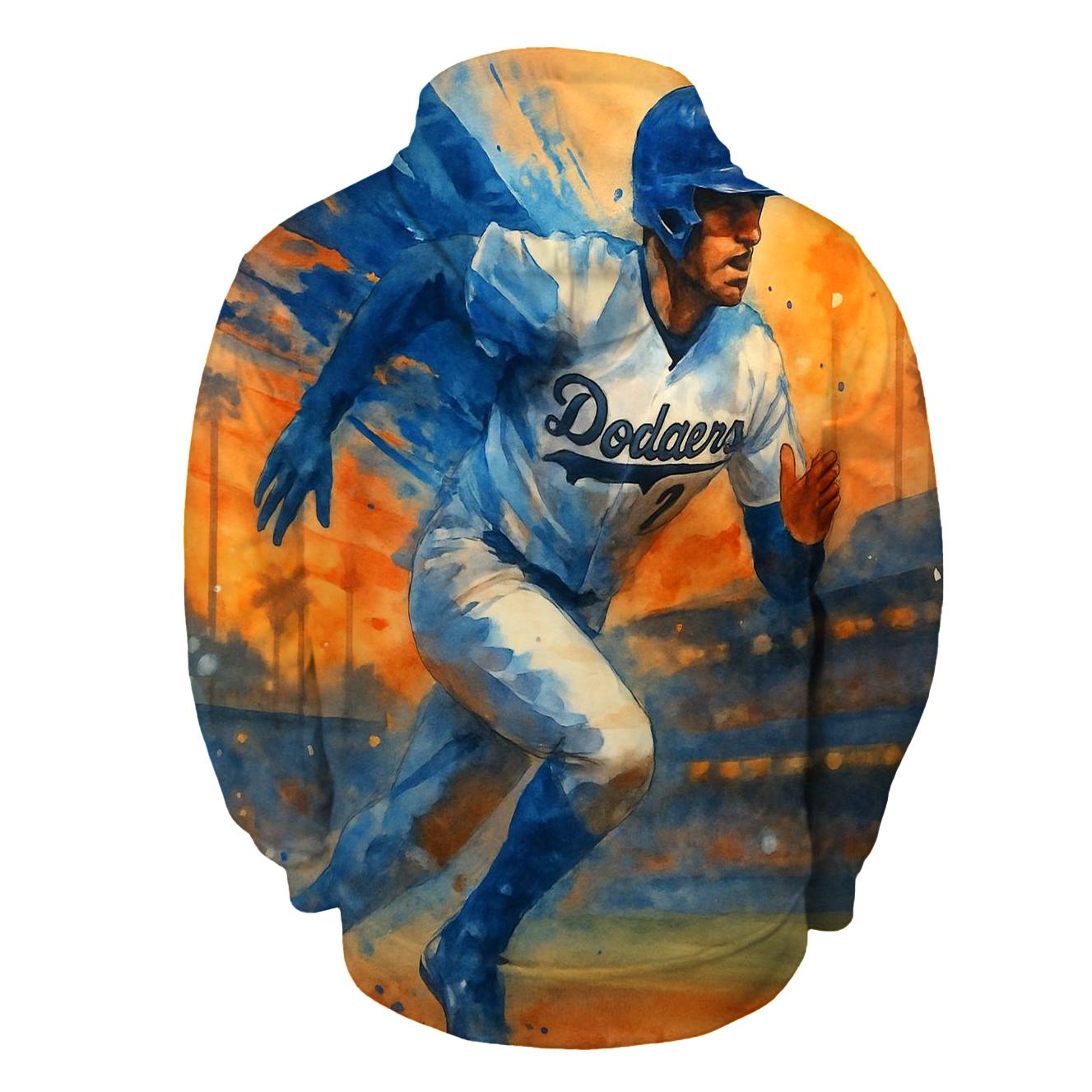 Sunset Double Wing Runner hoodies fashion