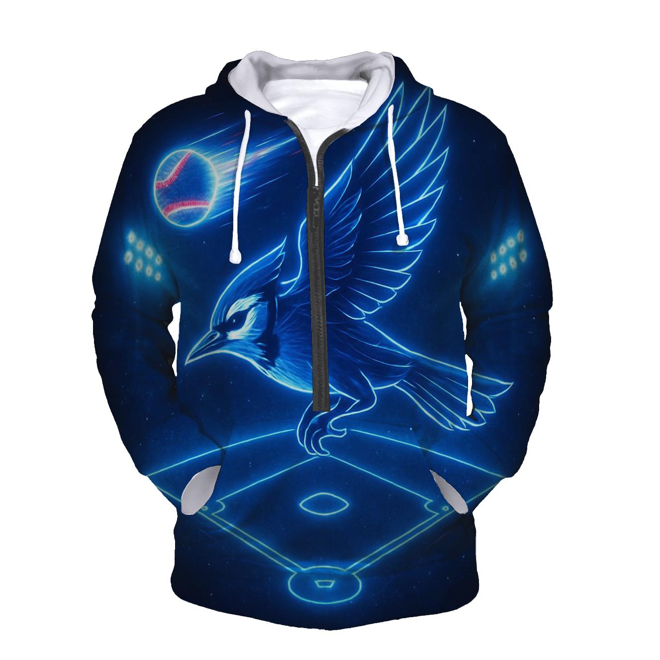 Blue Jays Aurora Diamond Rush printed hoodies