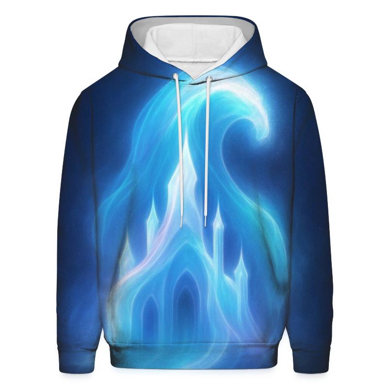 Prismatic Tidal Cathedral printed hoodies