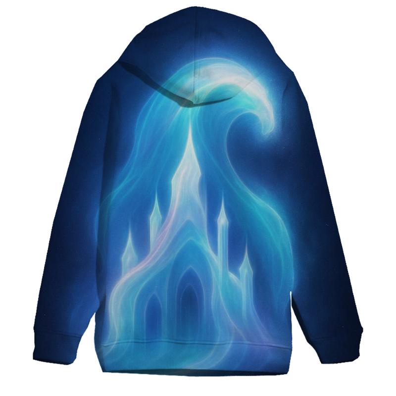 Prismatic Tidal Cathedral printed hoodies
