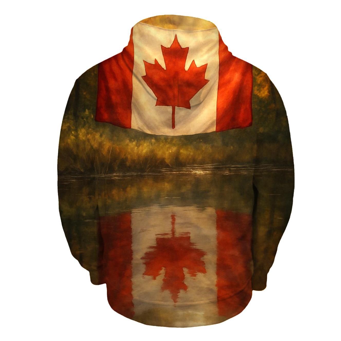 Water Mirror Canada pullover hoodies