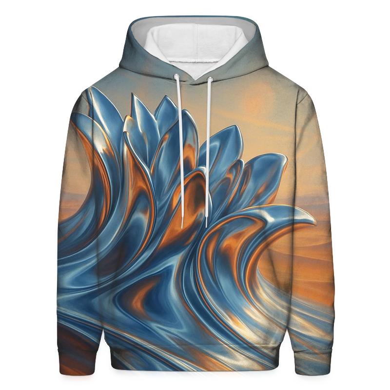 Chrome Mirage Dune Bloom heavyweight hoodies