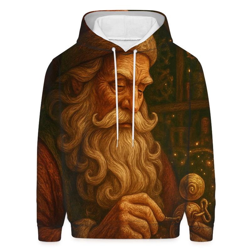 Workshop Clockwork Santa custom hoodies