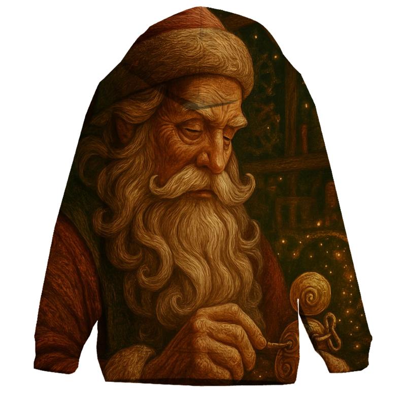 Workshop Clockwork Santa custom hoodies
