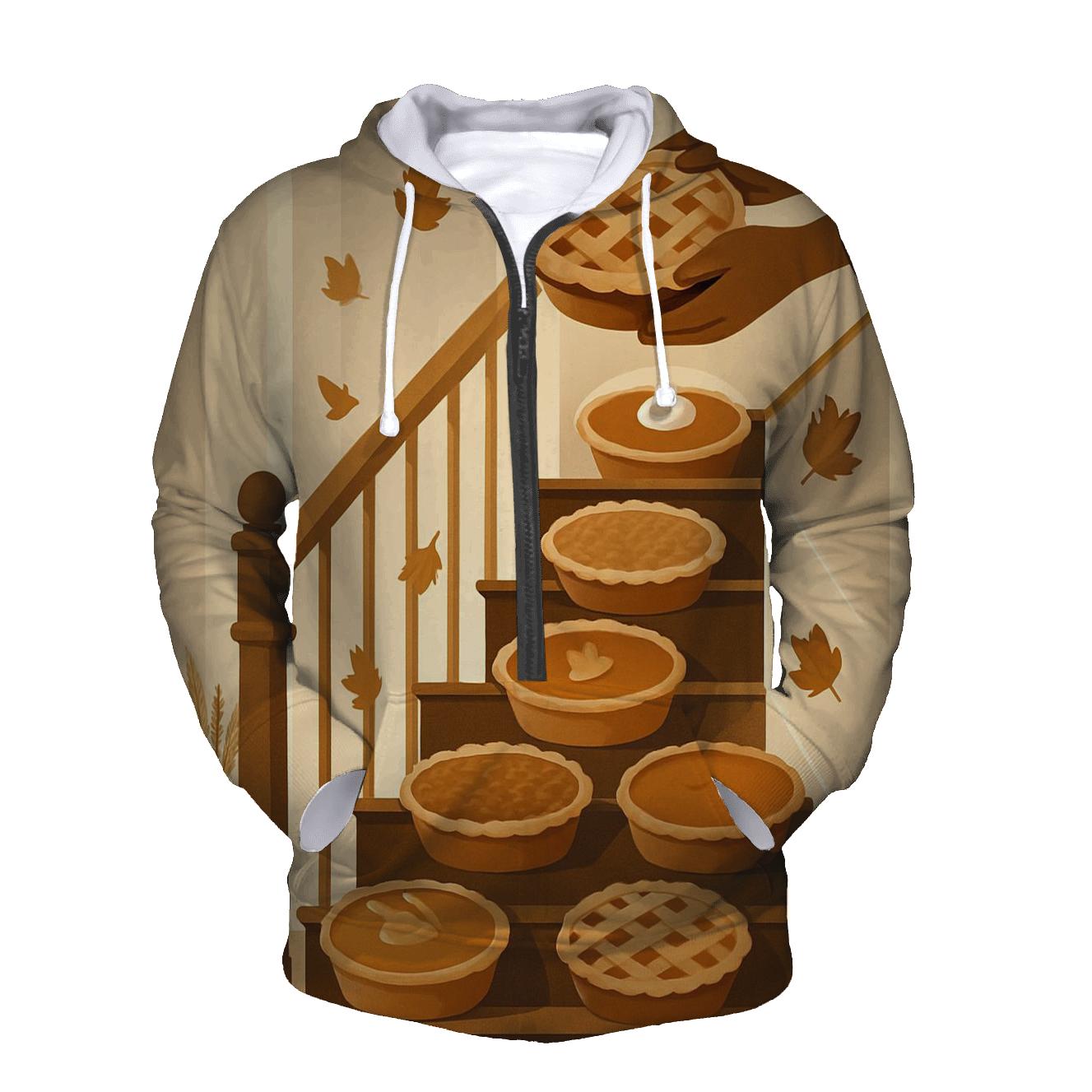 Thanksgiving Staircase Of Pies hoodies fashion