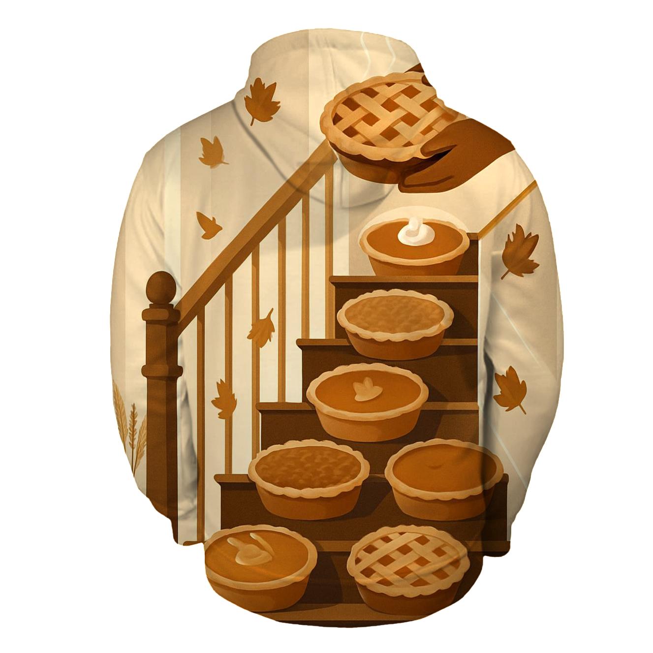 Thanksgiving Staircase Of Pies hoodies fashion
