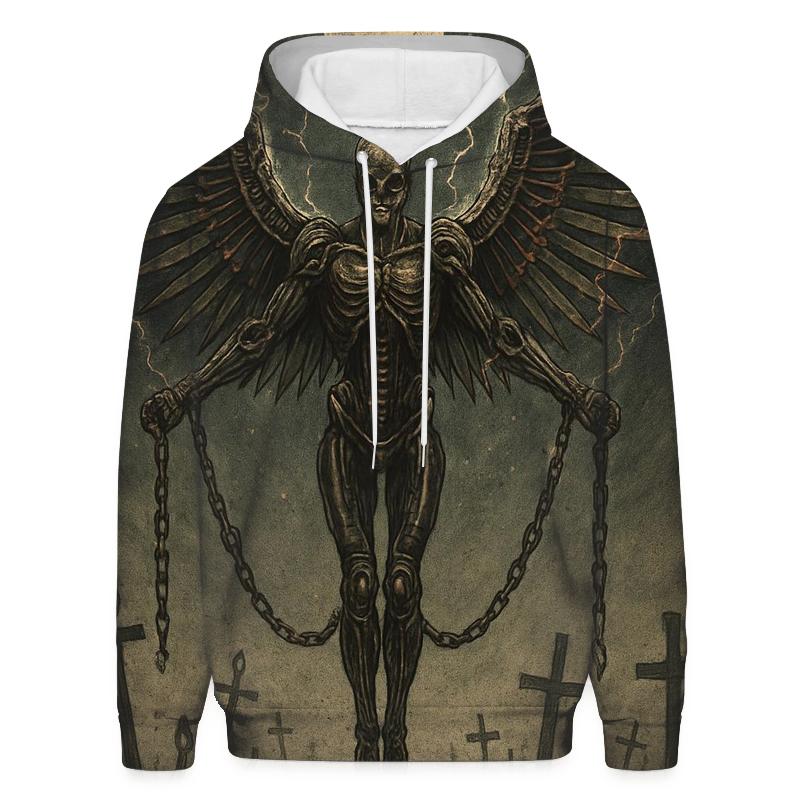 Iron Seraph Of The Salt Grave zip-up hoodies