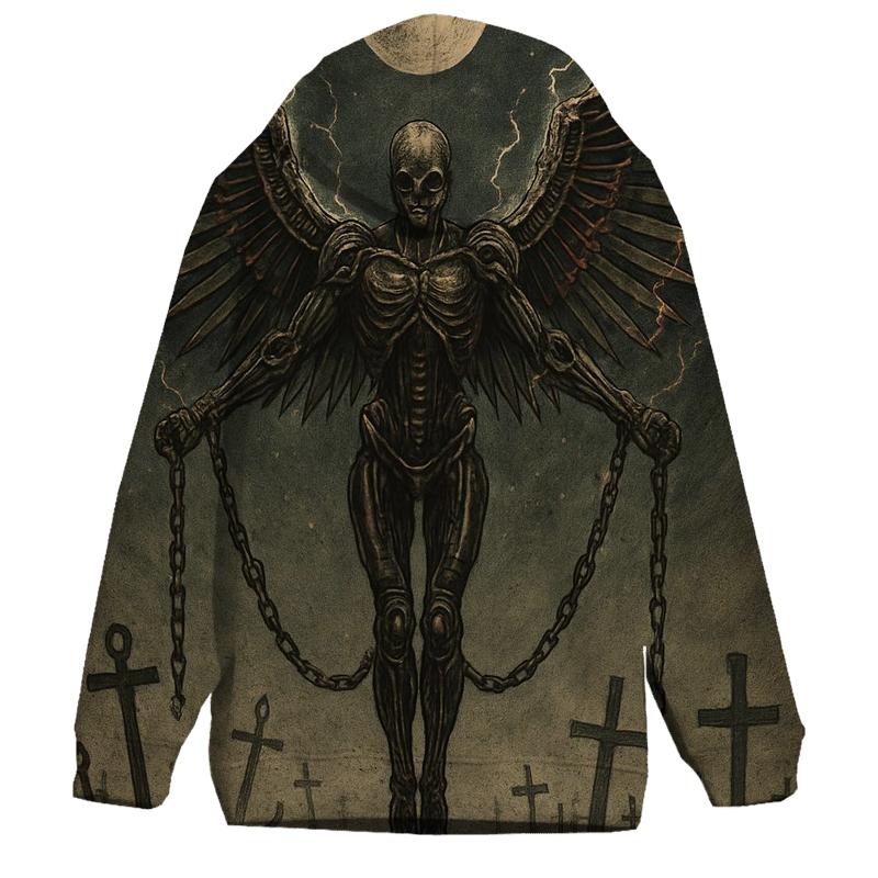 Iron Seraph Of The Salt Grave zip-up hoodies