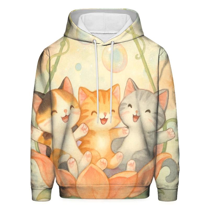 Bubble Garden Kitten Carousel hoodie trends
