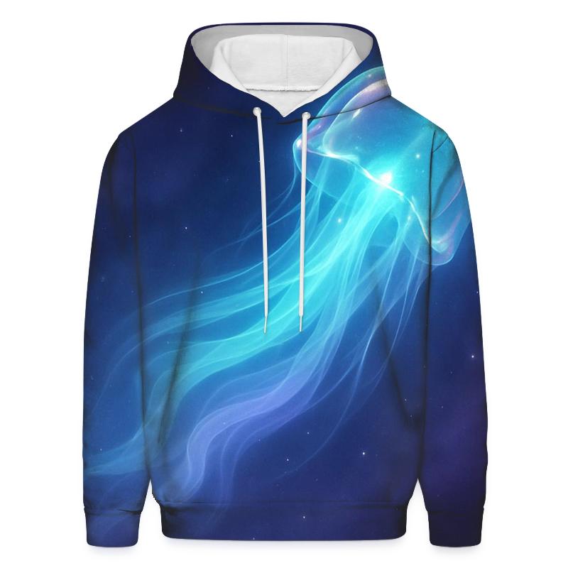 Iridescent Jelly Comet Drift designer hoodies