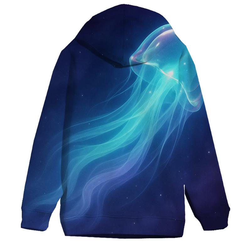 Iridescent Jelly Comet Drift designer hoodies