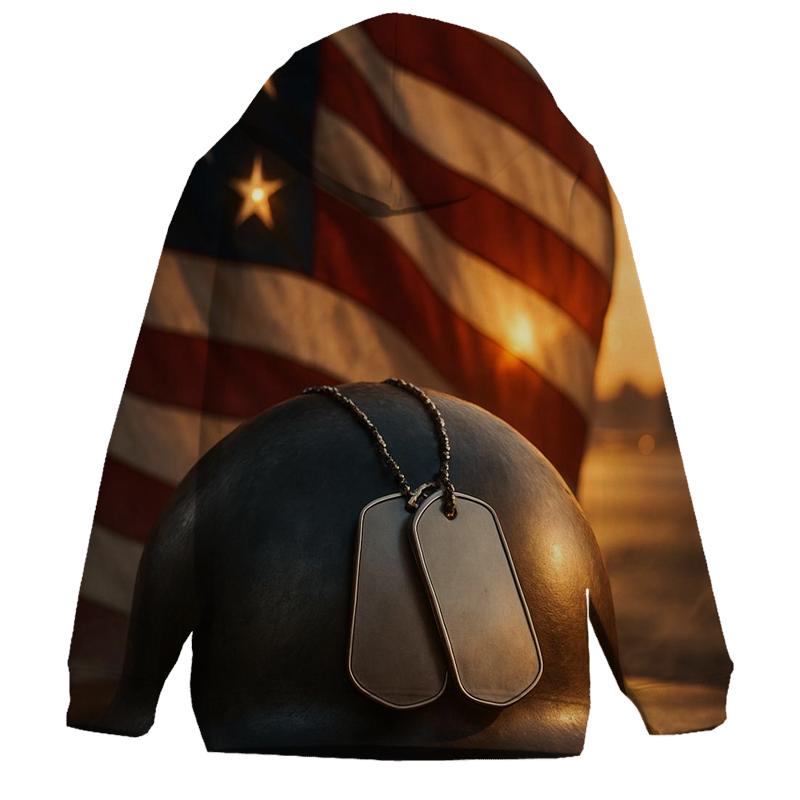 Homecoming Light On Steel printed hoodies