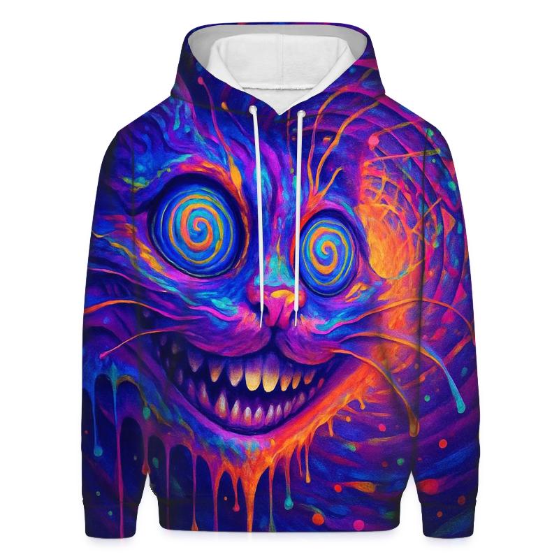 Psychedelic Spiral Cheshire Drift hoodie trends