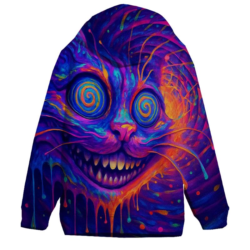 Psychedelic Spiral Cheshire Drift hoodie trends