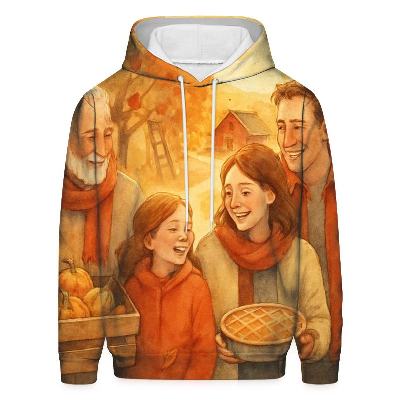 Golden Hour Orchard Gratitude Walk hoodie trends