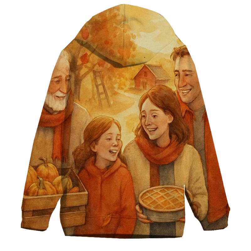 Golden Hour Orchard Gratitude Walk hoodie trends