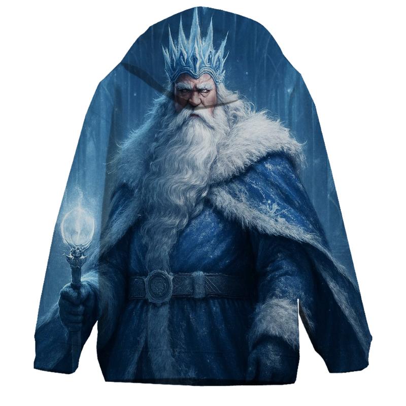Frost Crown Santa Emperor premium hoodies
