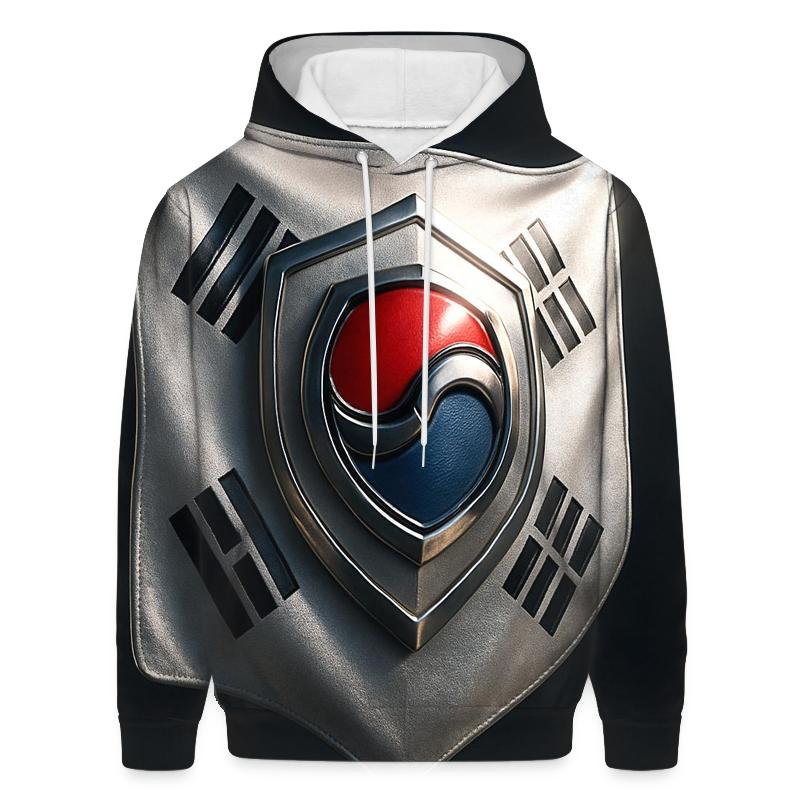Metal Crest South Korea printed hoodies