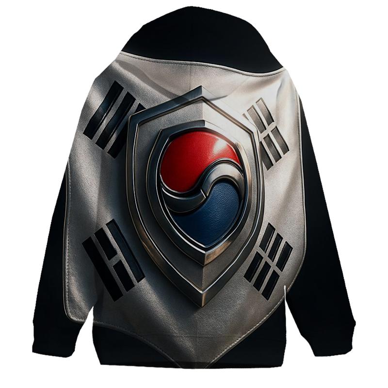 Metal Crest South Korea printed hoodies
