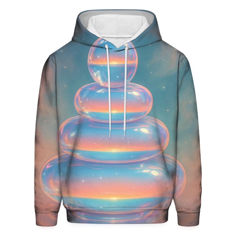 Coral Nebula Bubble Terrace hoodie designs
