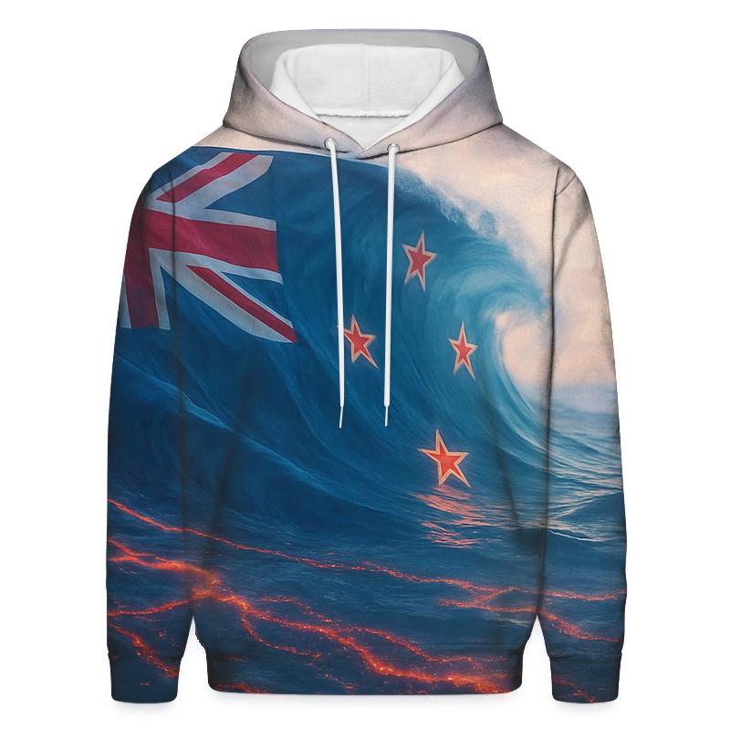 Ocean Weave New Zealand custom hoodies