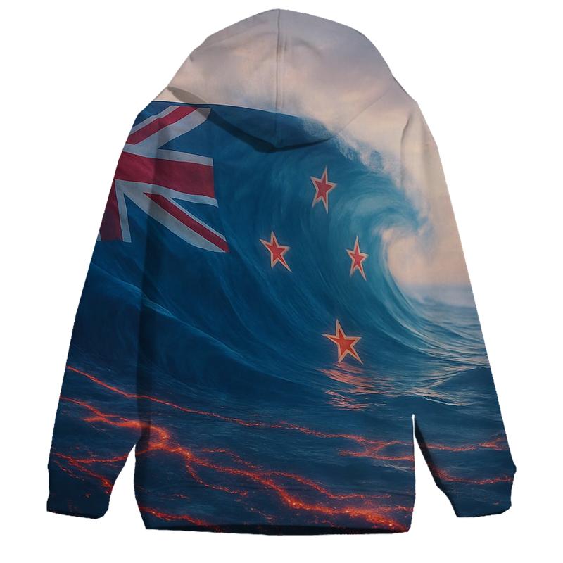 Ocean Weave New Zealand custom hoodies