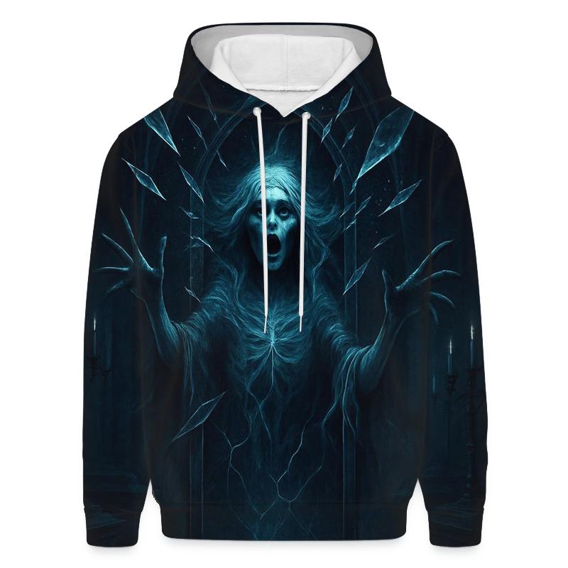 Moonlit Crypt Of The Mirror Banshee premium hoodies