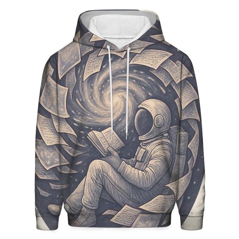 Subspace Library Of Floating Pages pullover hoodies