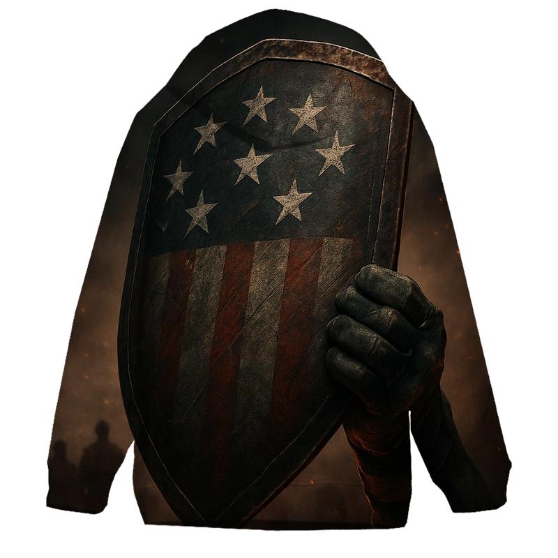 Iron Resolve And Ember Stars zip-up hoodies