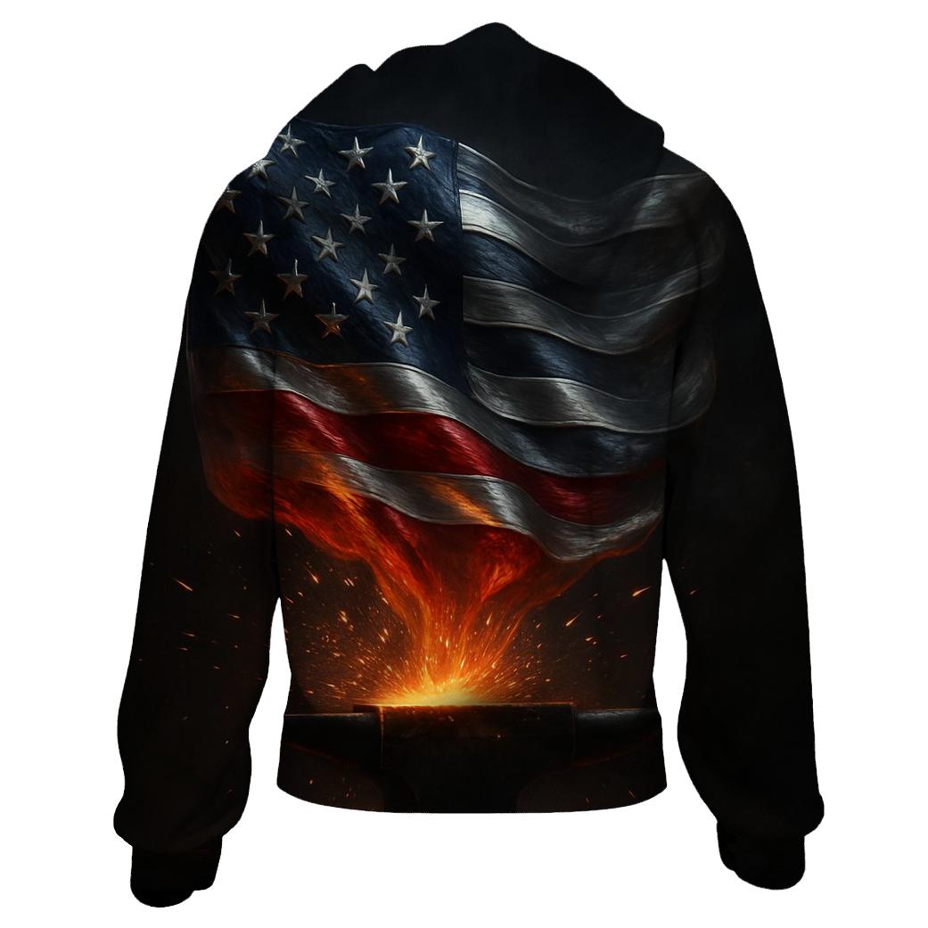 Forge Of Liberty Flag pullover hoodies