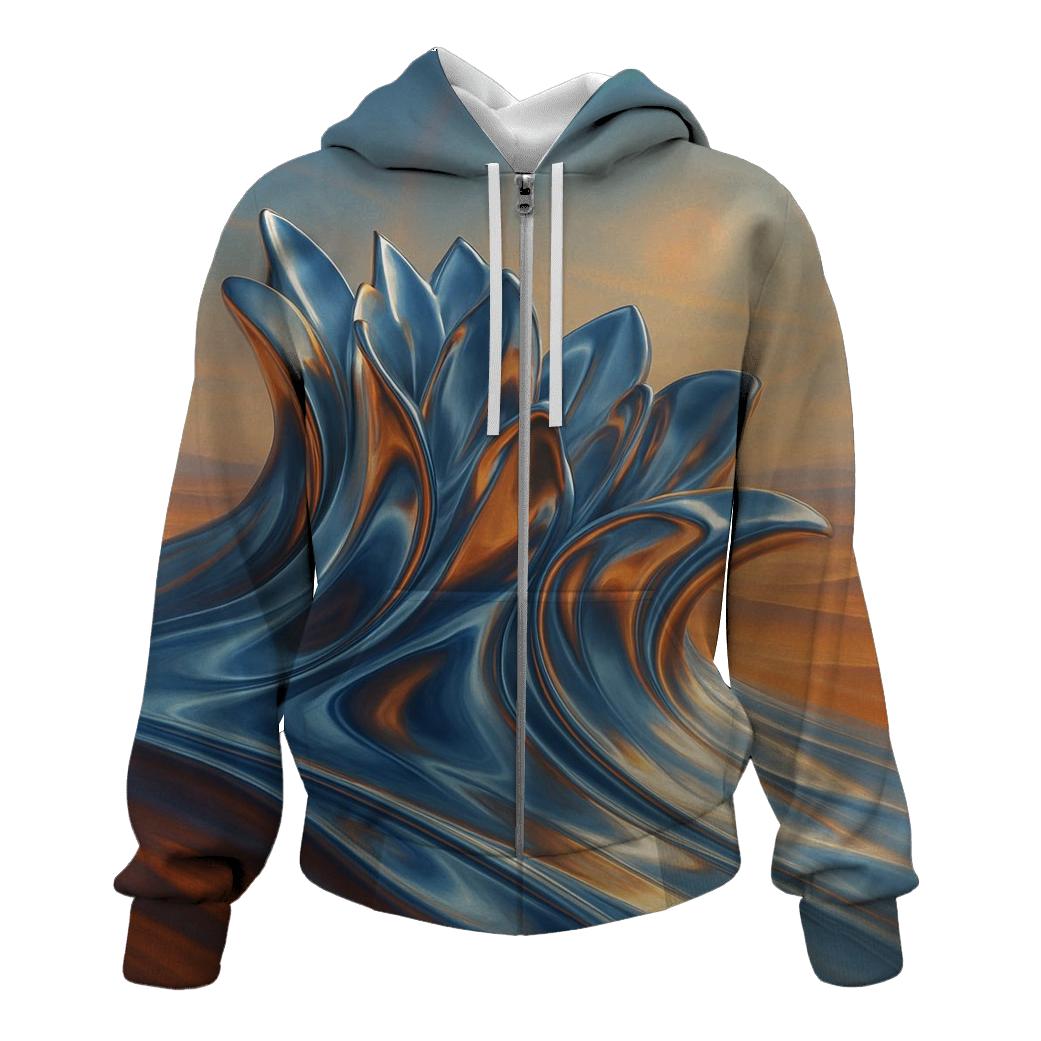 Chrome Mirage Dune Bloom designer hoodies