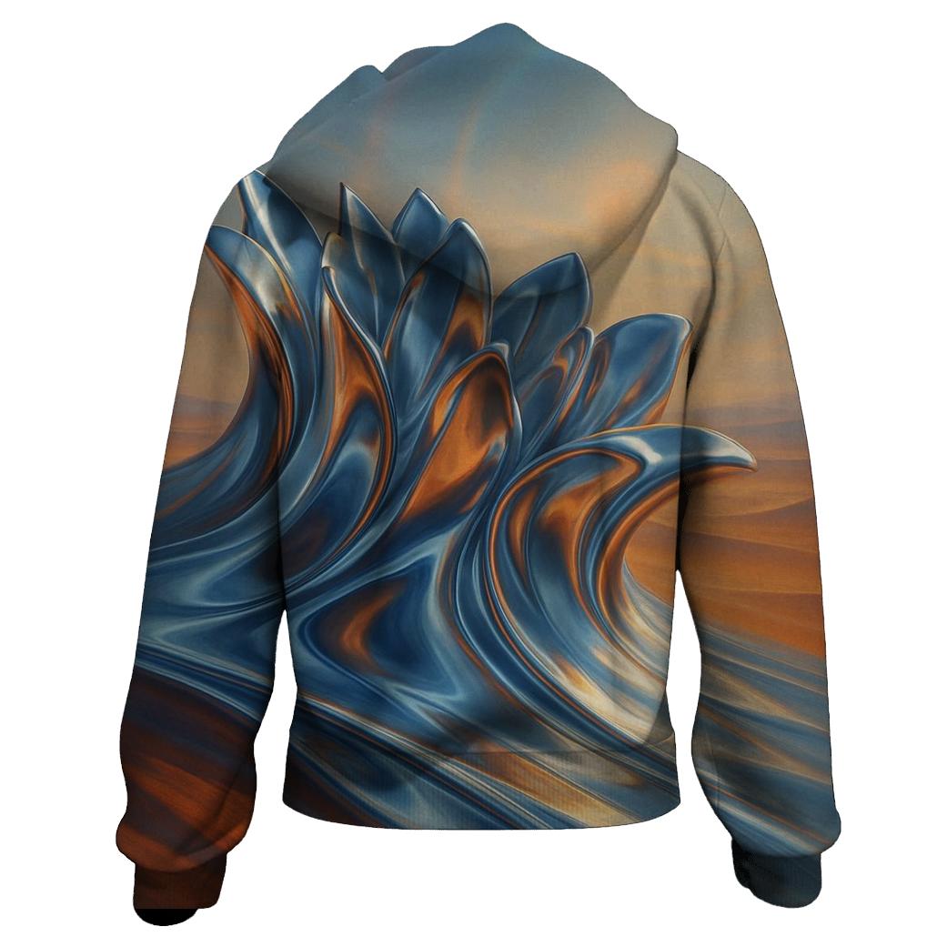 Chrome Mirage Dune Bloom designer hoodies