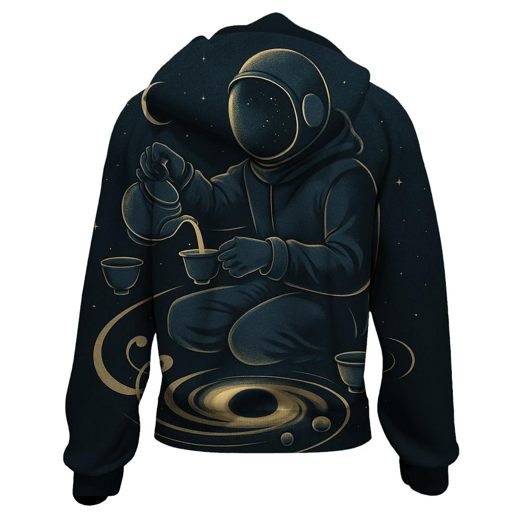 Black Hole Tea Ceremony premium hoodies