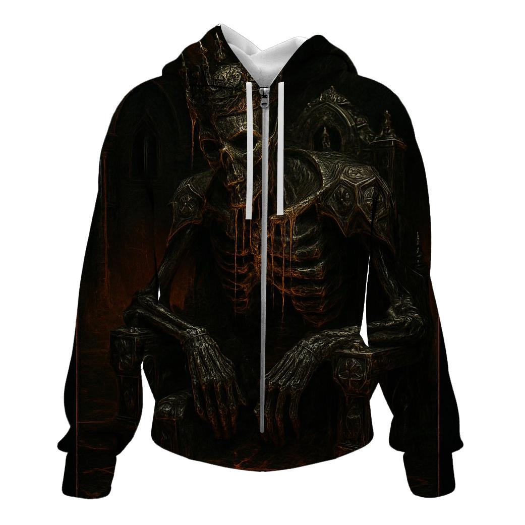 Throne Of The Molten Reliquary King custom hoodies