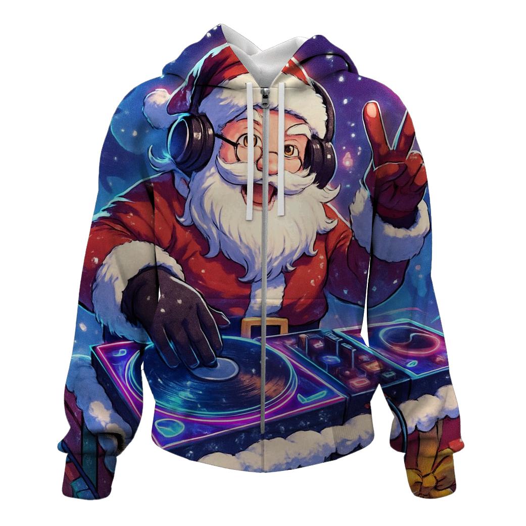 Santa DJ Blizzard Drop hoodie styles