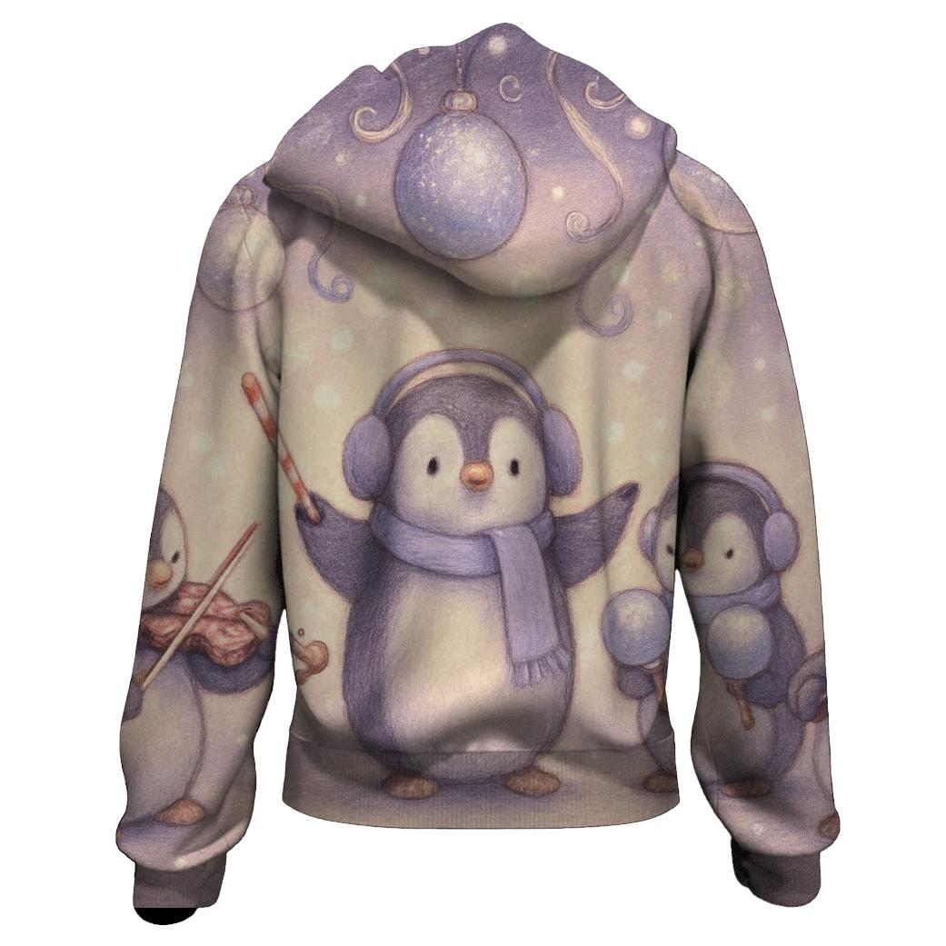 Penguin Orchestra Under Hanging Ornaments hoodie styles