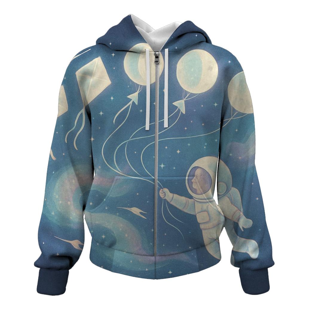 Moon Phase Kite Parade hoodie designs