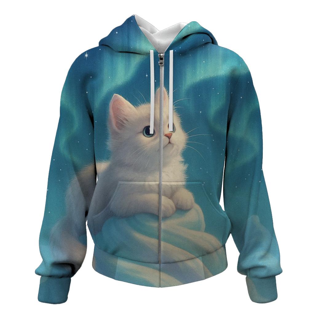 Aurora Ice Cream Dream Cat hoodie designs