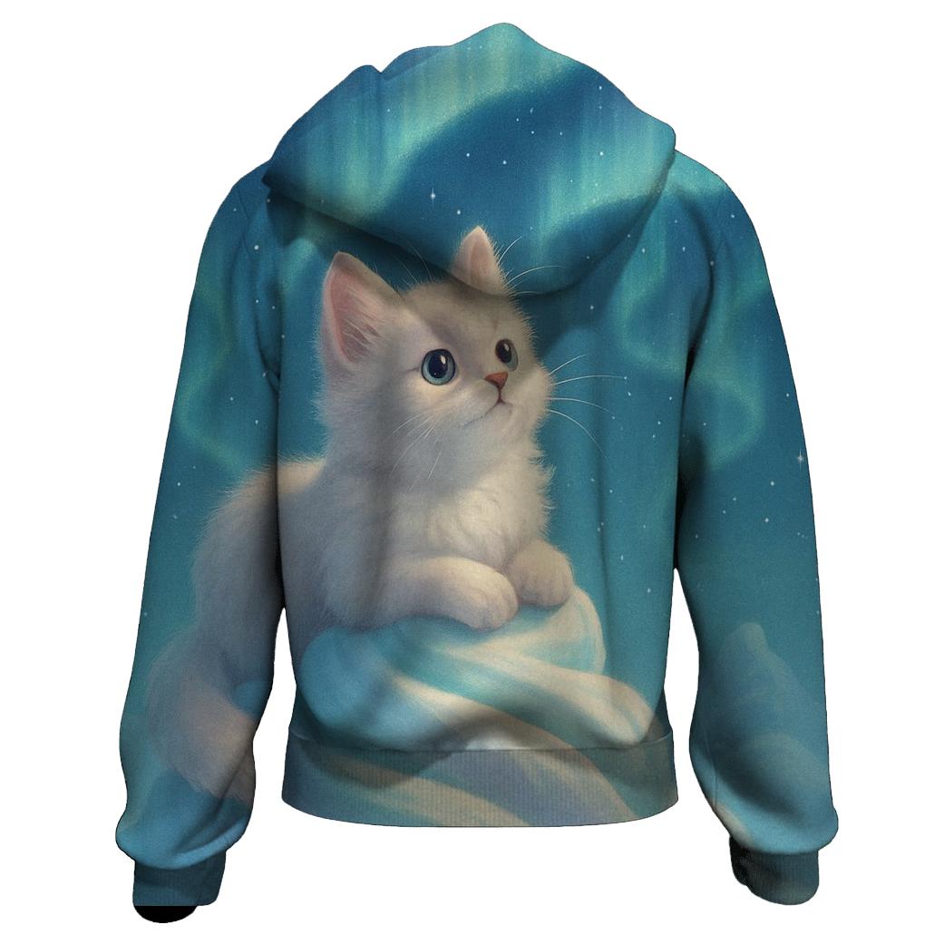 Aurora Ice Cream Dream Cat hoodie designs