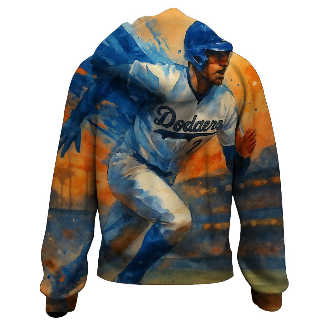 Sunset Double Wing Runner premium hoodies