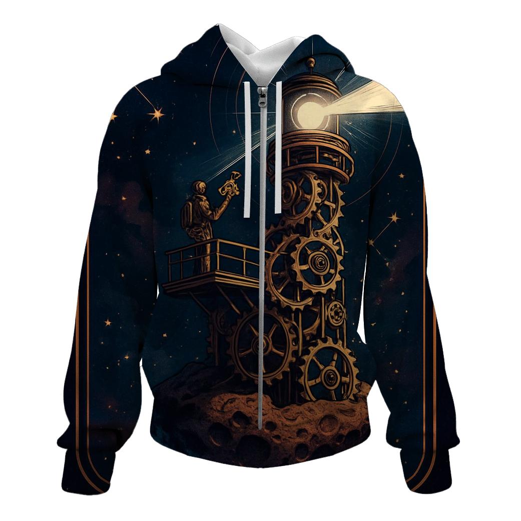 Clockwork Quasar Lighthouse hoodie trends