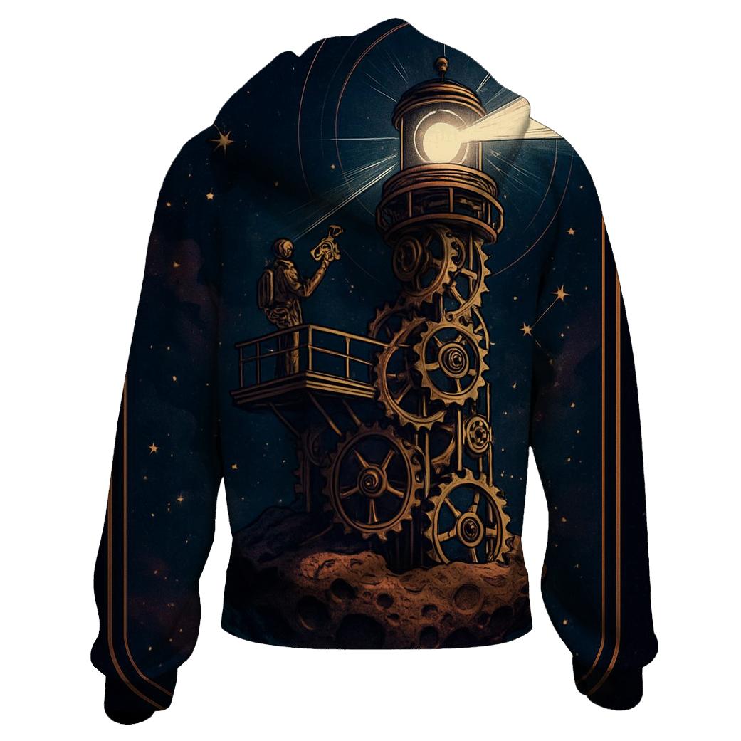 Clockwork Quasar Lighthouse hoodie trends