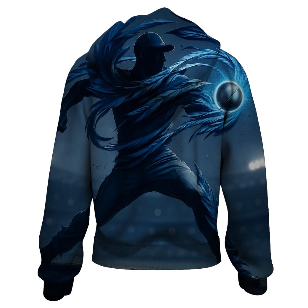 Featherstorm Pitch With Blue Jays Focus hoodie trends