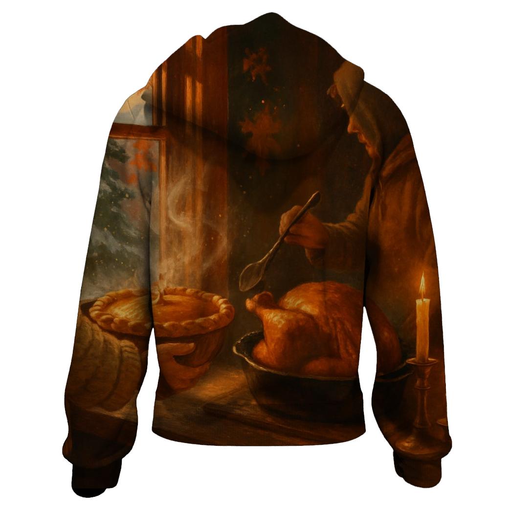 Cozy Cabin Feast Prep Night hoodie designs