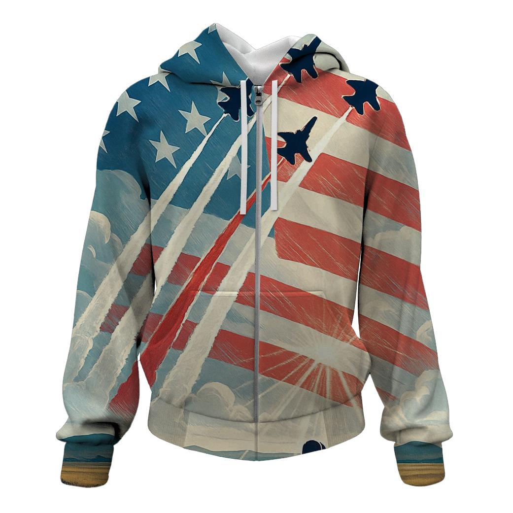Wings Of Service Over Open Plains hoodie trends