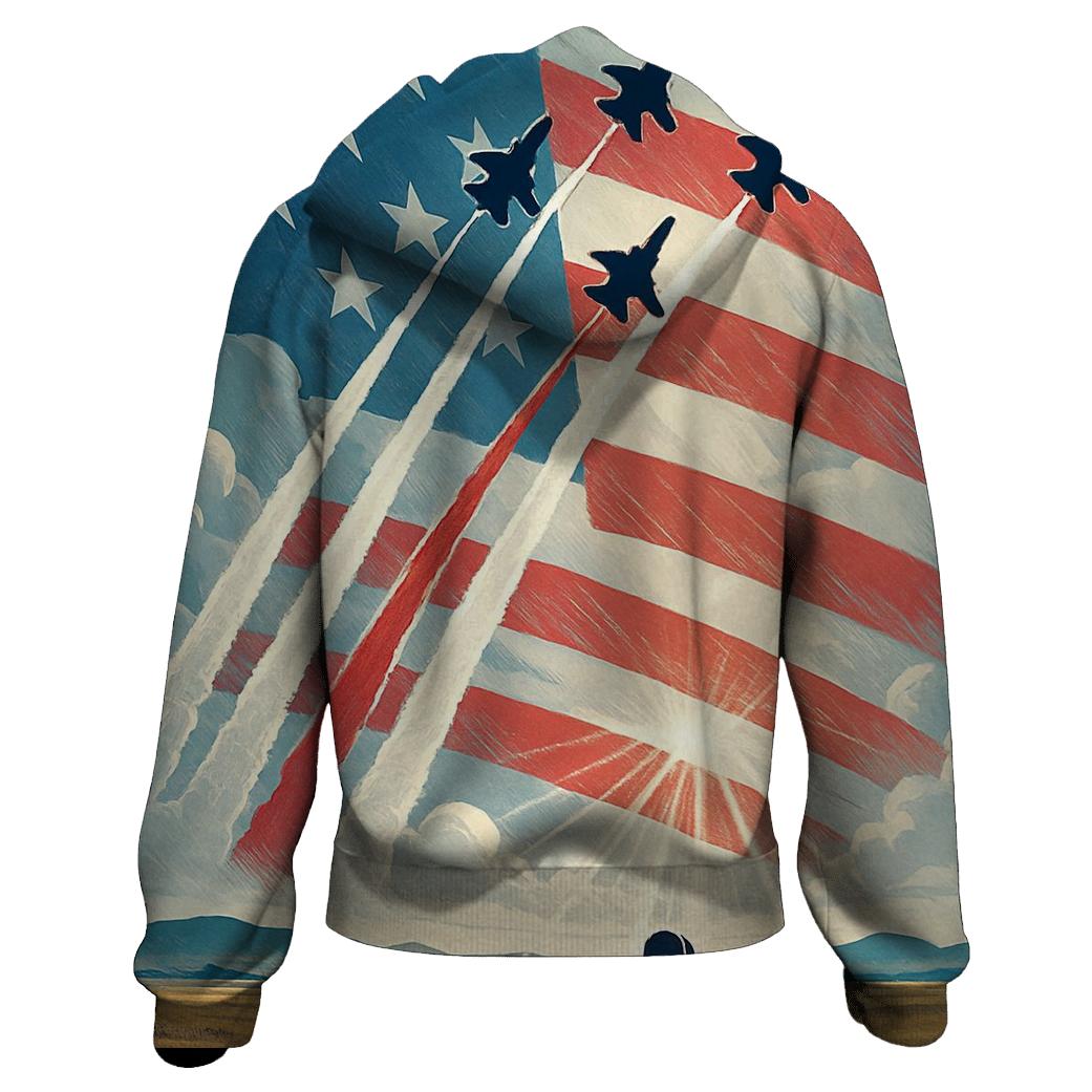 Wings Of Service Over Open Plains hoodie trends