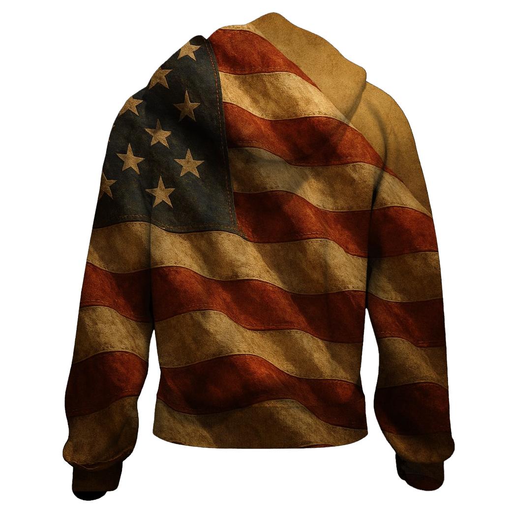 Vintage Battleworn Banner hoodie designs